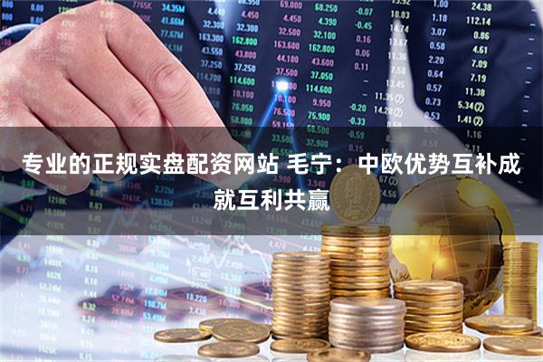 专业的正规实盘配资网站 毛宁：中欧优势互补成就互利共赢